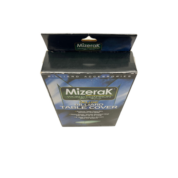 Mizerak Deluxe Billiard Pool Table Cover 8 Feet, 8" Deep, P0863 New Open Box - Picture 5 of 6